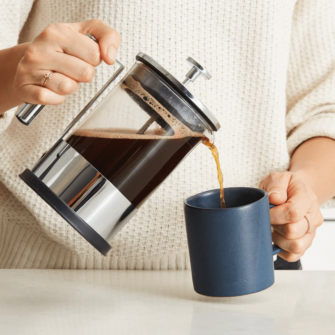 Yama Glass 6-Cup French Press - Image 5